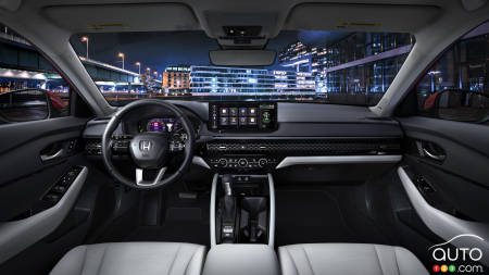 Interior of 2023 Honda Accord